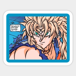 Sailor Moon Redraw goku version Sticker